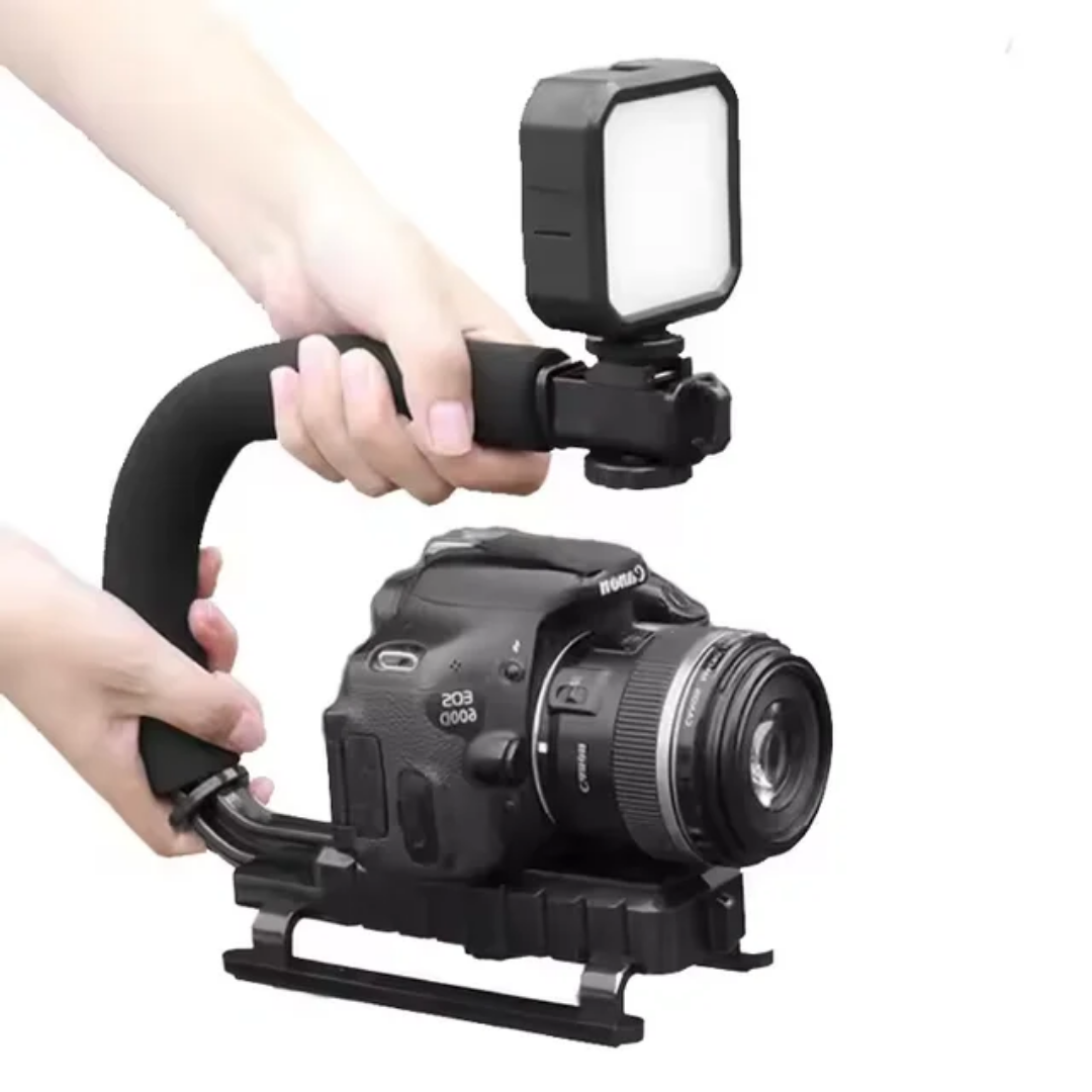 Stabilisateur camera Handheld Grip Collapsible