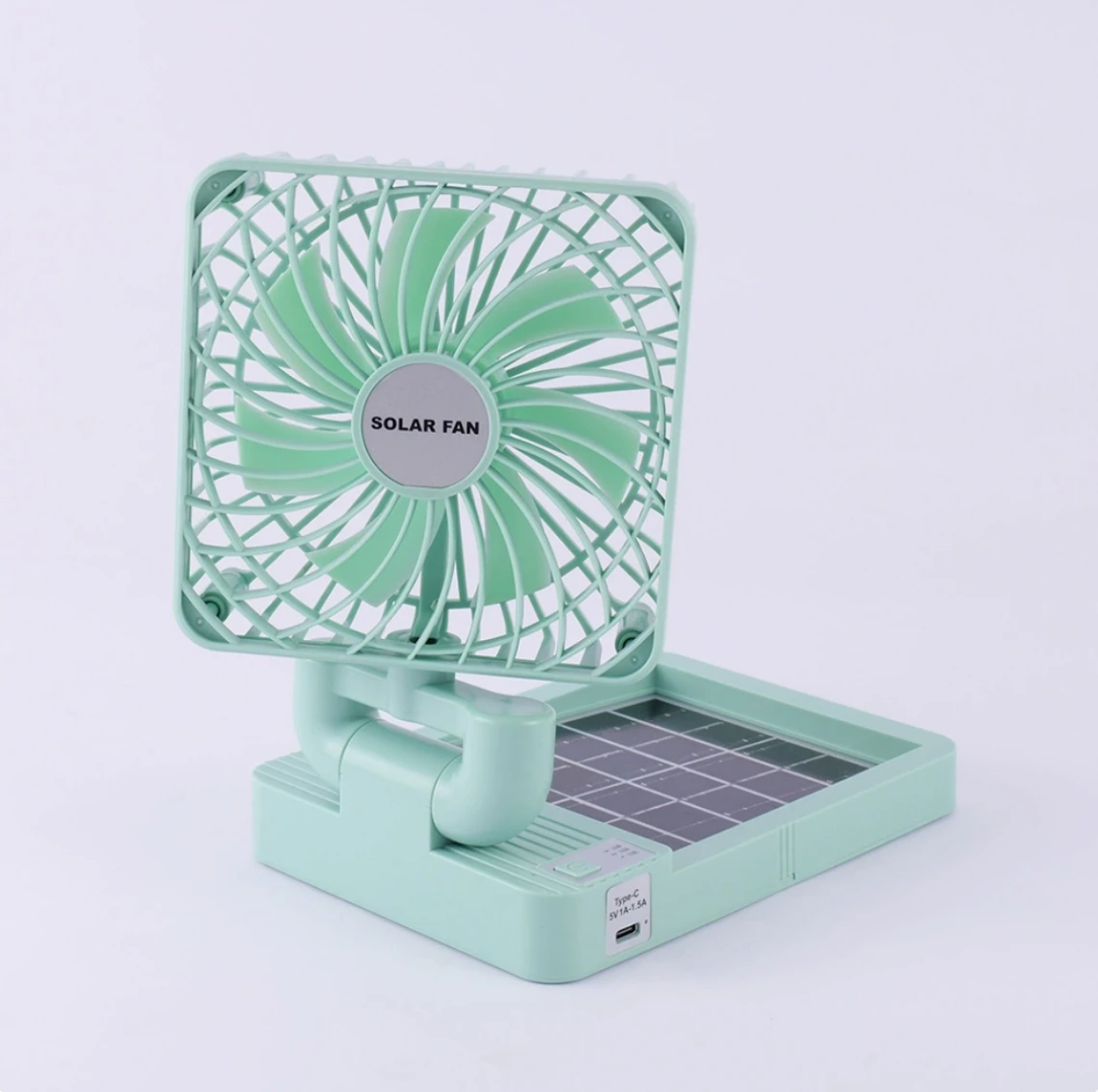 Super Mini Ventilateur Solaire – Pliant 