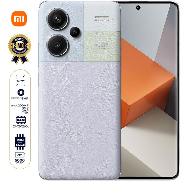 Redmi Note 13 Pro+ – 512 Go / 12 Go RAM