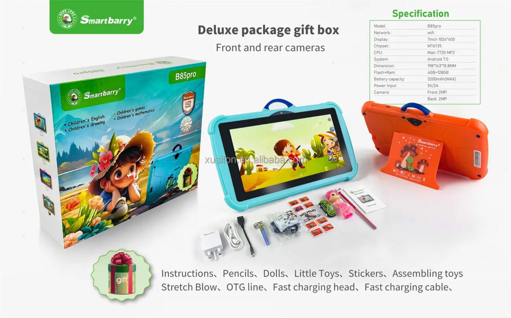 Tablette pour enfant Smartbarry B85 pro