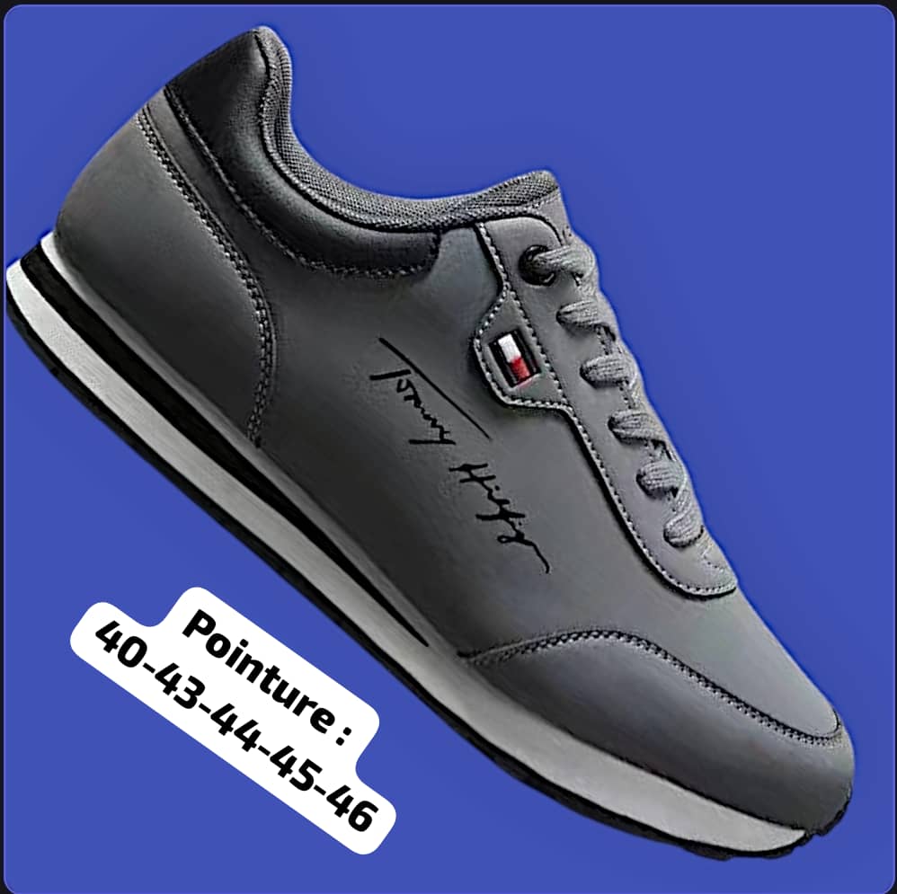  Baskets Grises Tommy Hilfiger