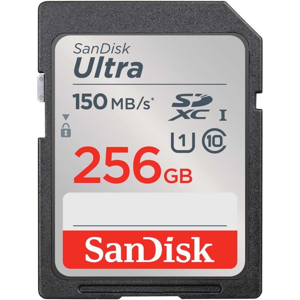 CARTE MEMOIRE 256GB SDXC UHS-I CARD DE  SANDISK