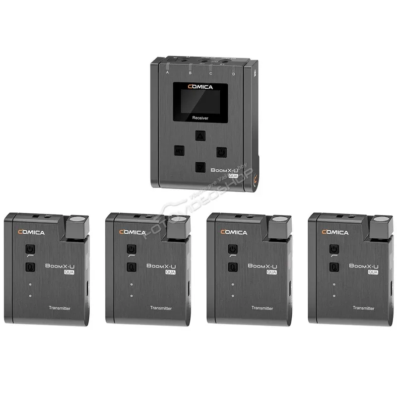 Le microphone sans fil BoomX-U QUA 