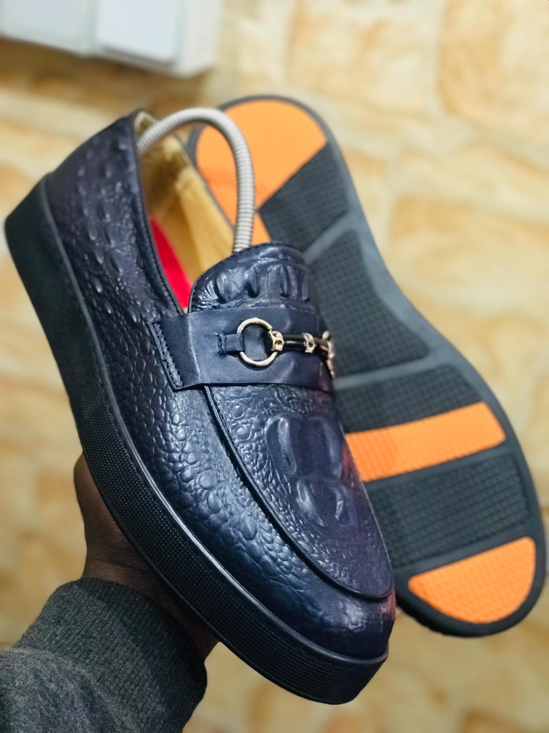 Soulier Ferragamo Bleu Saphir