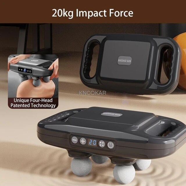 Appareil de massage 4 têtes – Soulagement intensif