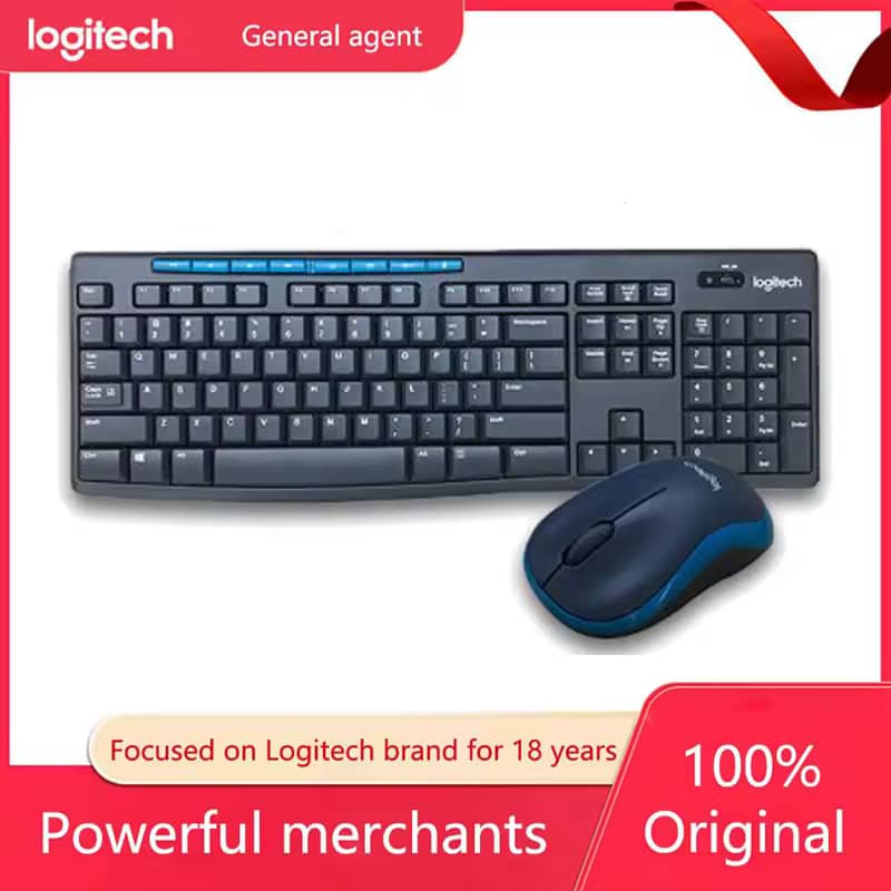 Logitech MK275 – Ensemble clavier et souris sans f
