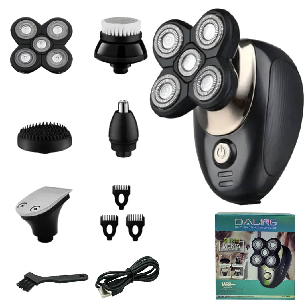 Rasoir électrique multifonction 5 en 1 
