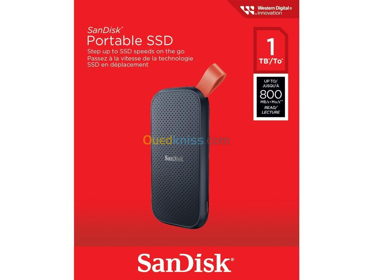  DISQUE SSD PORTABLE 1To DE SANDISK 
